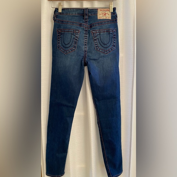 True religion, Halle high-rise super skinny jeans size 26 - Picture 4 of 5